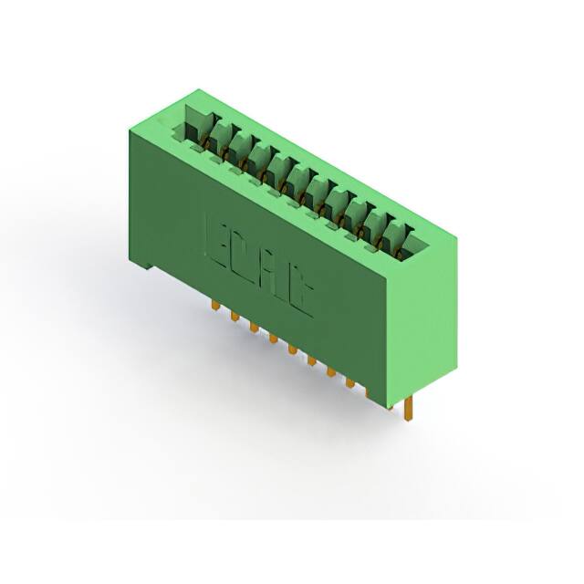 342-011-523-101 CONN EDGE SINGLE FML 11POS 0.100