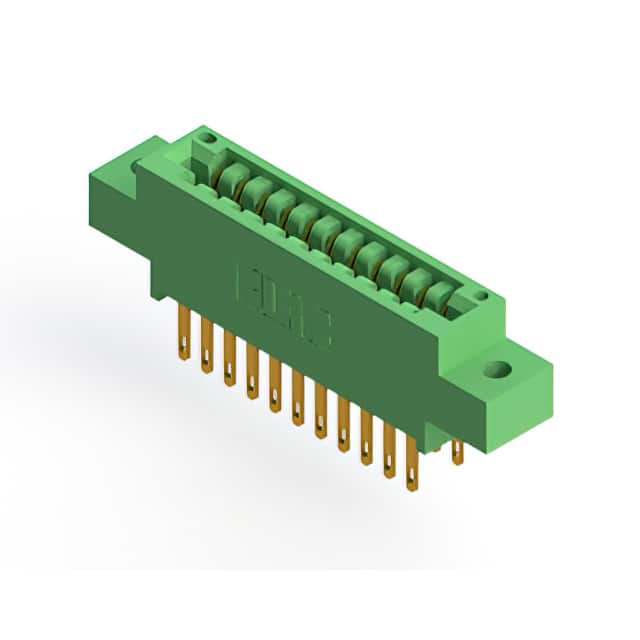 346-022-500-802 CONN EDGE DUAL FMALE 22POS 0.125