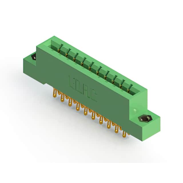 333-020-555-208 CONN EDGE DUAL FMALE 20POS 0.156