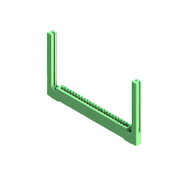 337-023-542-158 CONN EDGE SGL FMALE 23POS 0.156