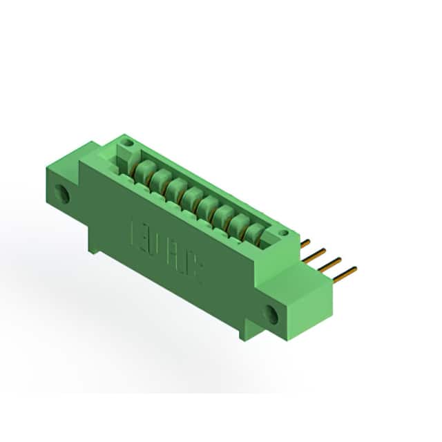 346-009-558-612 CONN EDGE SGL FMALE 9POS 0.125