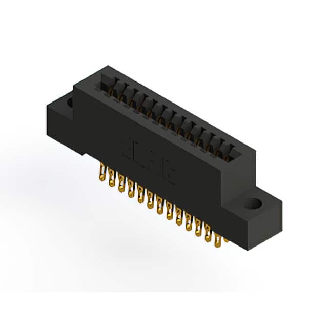 392-026-555-204 CONN EDGE DUAL FMALE 26POS 0.100