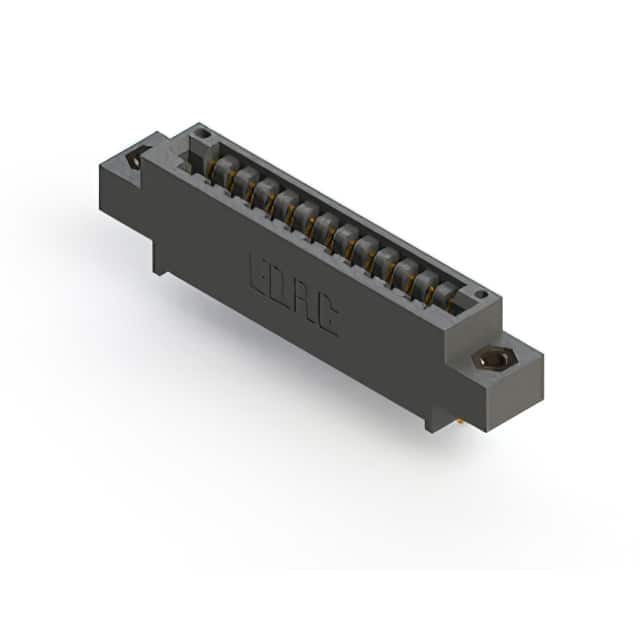 396-013-522-607 CONN EDGE SGL FMALE 13POS 0.125