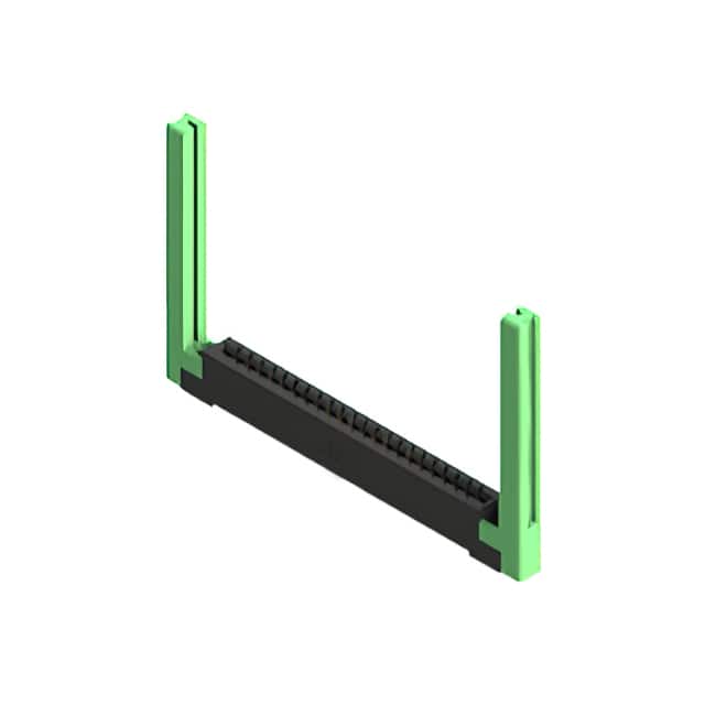 387-022-520-158 CONN EDGE SGL FMALE 22POS 0.156