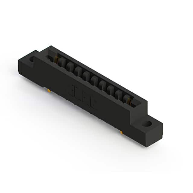 357-010-558-102 CONN EDGE SGL FMALE 10POS 0.156
