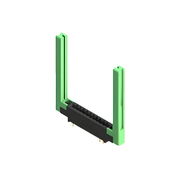 387-010-558-658 CONN EDGE SGL FMALE 10POS 0.156