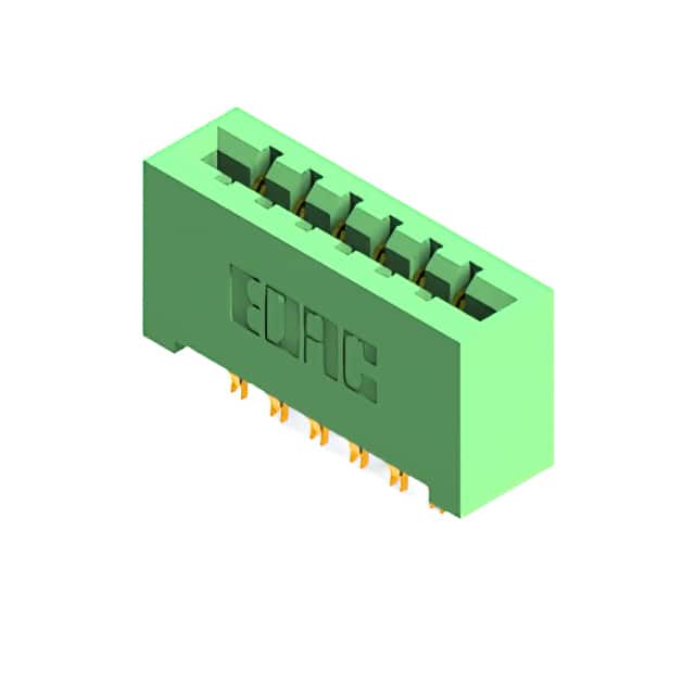337-012-555-201 CONN EDGE DUAL FMALE 12POS 0.156