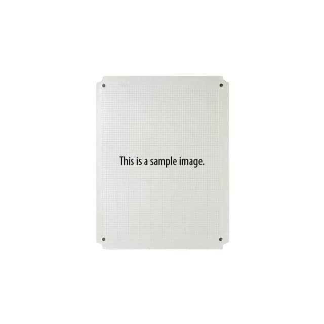 BC-1217P PLASTIC BACK PNL 4.33" X 6.3"