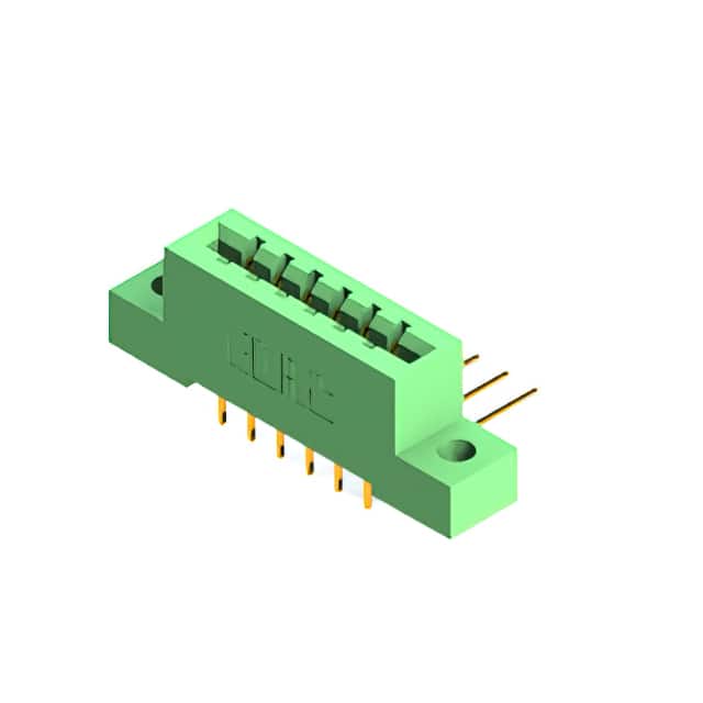 337-012-558-204 CONN EDGE DUAL FMALE 12POS 0.156