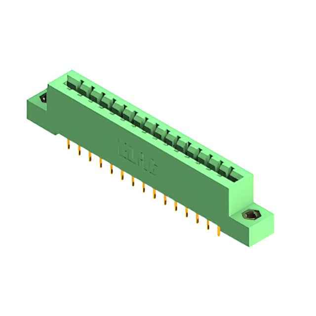 337-015-558-108 CONN EDGE SGL FMALE 15POS 0.156