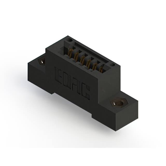 395-006-525-107 CONN EDGE SINGLE FML 6POS 0.100