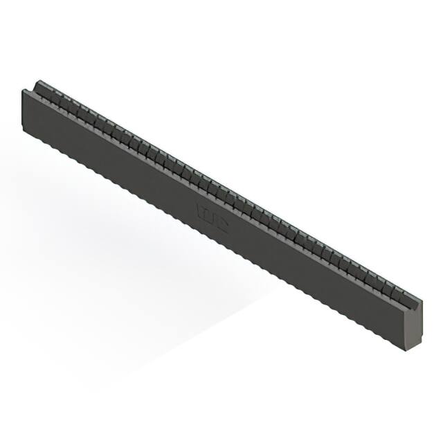 737-041-520-106 CONN EDGE SGL FMALE 41POS 0.156
