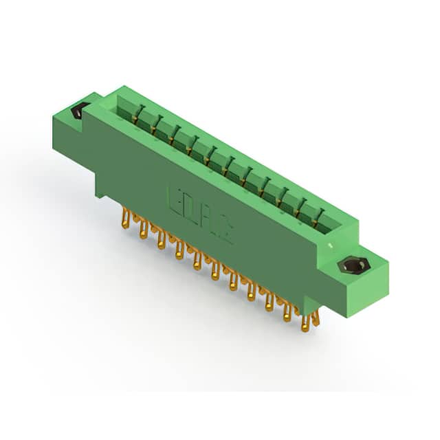 333-022-555-807 CONN EDGE DUAL FMALE 22POS 0.156