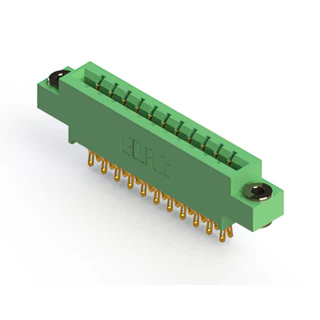 333-022-555-803 CONN EDGE DUAL FMALE 22POS 0.156