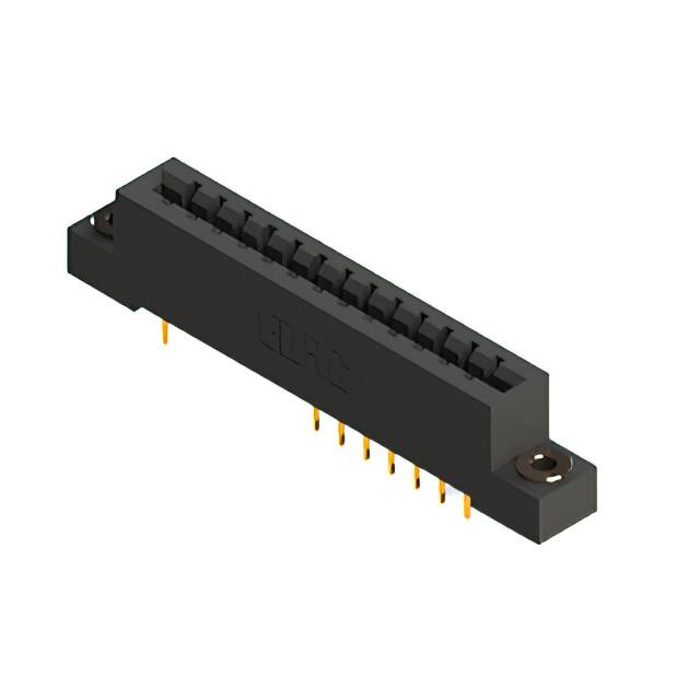 387-013-558-103 CONN EDGE SGL FMALE 13POS 0.156