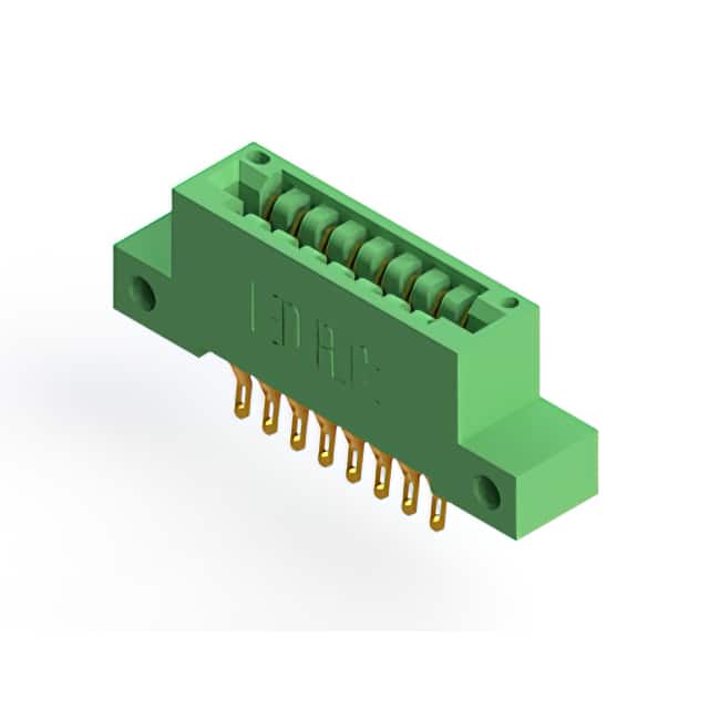 346-016-555-212 CONN EDGE DUAL FMALE 16POS 0.125