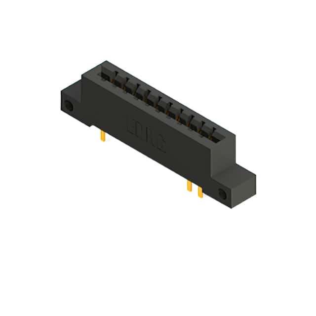 387-020-544-212 CONN EDGE DUAL FMALE 20POS 0.156