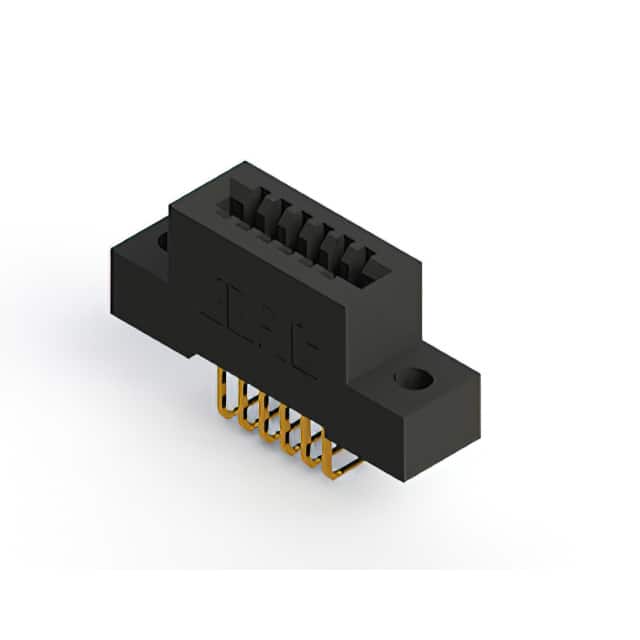 392-006-558-102 CONN EDGE SINGLE FML 6POS 0.100