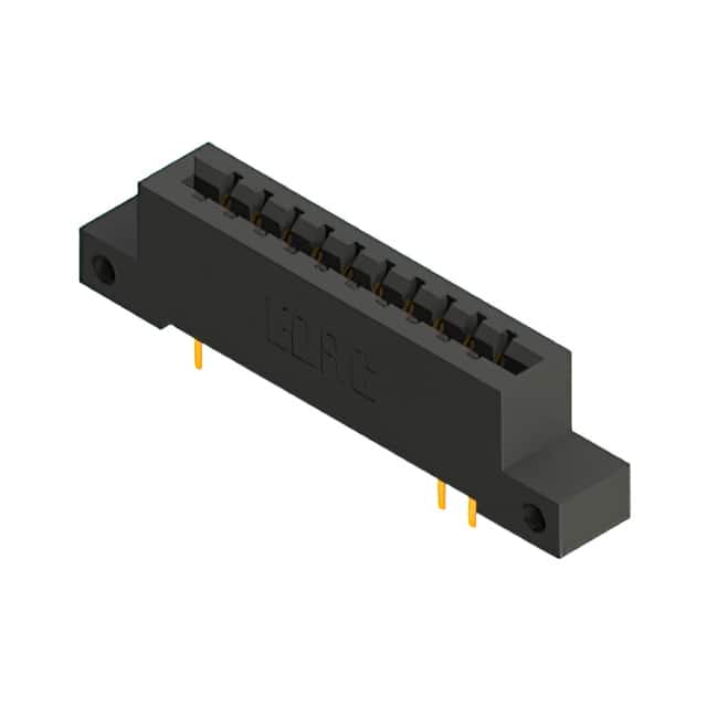 387-020-520-212 CONN EDGE DUAL FMALE 20POS 0.156