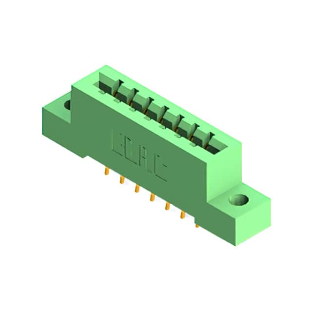 337-014-556-204 CONN EDGE DUAL FMALE 14POS 0.156