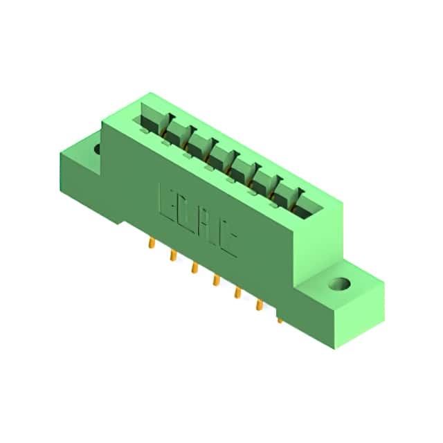 337-014-556-202 CONN EDGE DUAL FMALE 14POS 0.156