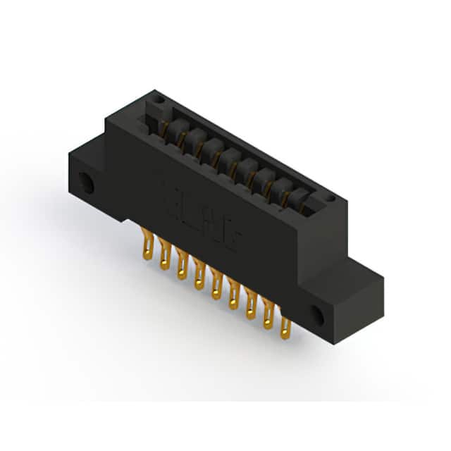 396-018-555-212 CONN EDGE DUAL FMALE 18POS 0.125