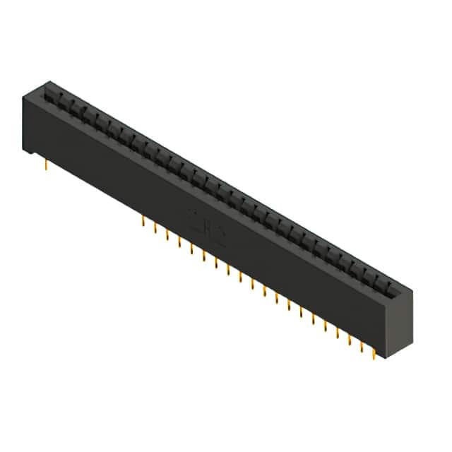 387-028-558-101 CONN EDGE SGL FMALE 28POS 0.156