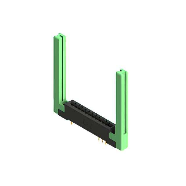 387-011-558-158 CONN EDGE SGL FMALE 11POS 0.156
