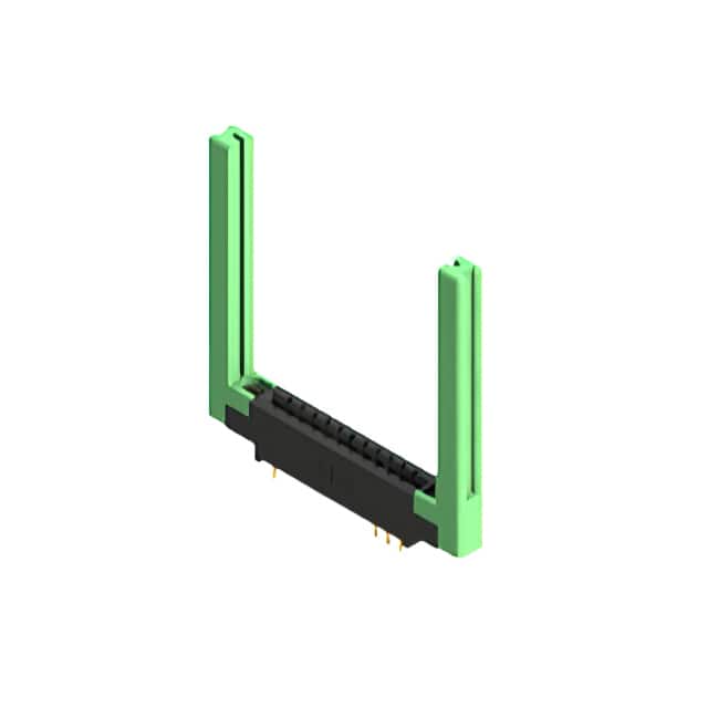 387-011-558-658 CONN EDGE SGL FMALE 11POS 0.156