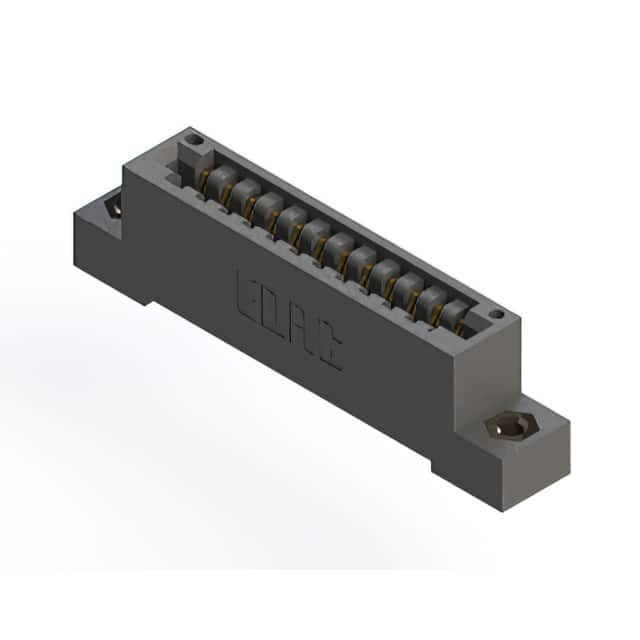 396-012-521-108 CONN EDGE SGL FMALE 12POS 0.125