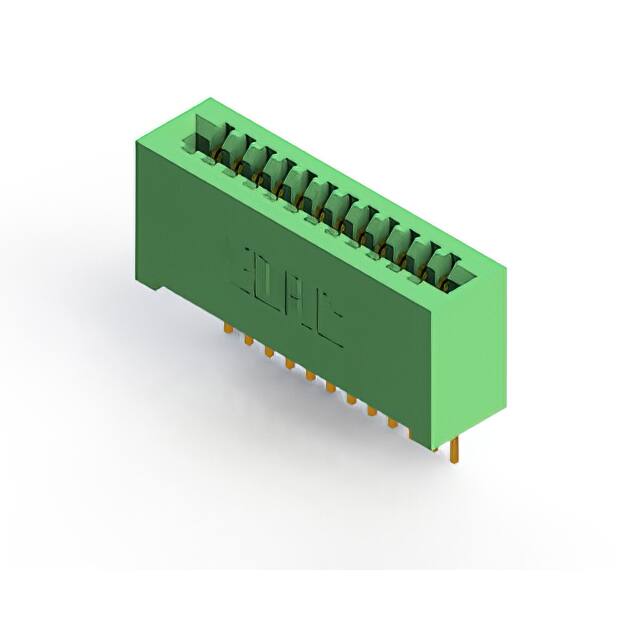 342-012-523-101 CONN EDGE SINGLE FML 12POS 0.100