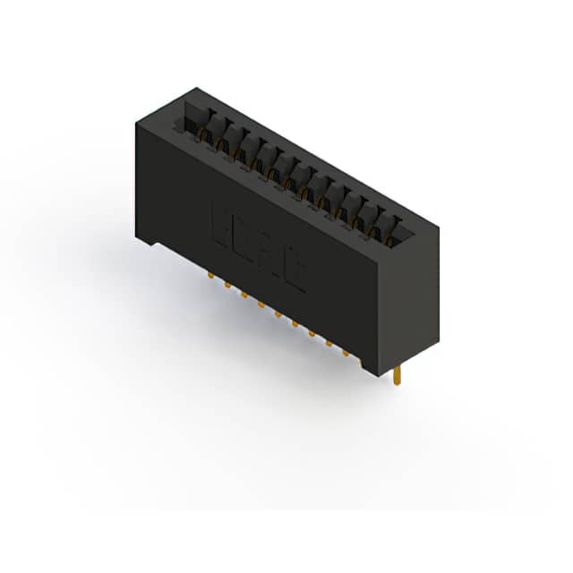 392-012-540-101 CONN EDGE SINGLE FML 12POS 0.100