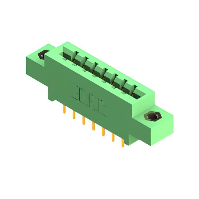337-014-521-807 CONN EDGE DUAL FMALE 14POS 0.156