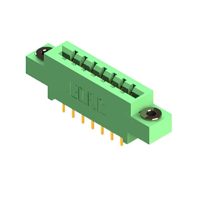 337-014-521-803 CONN EDGE DUAL FMALE 14POS 0.156