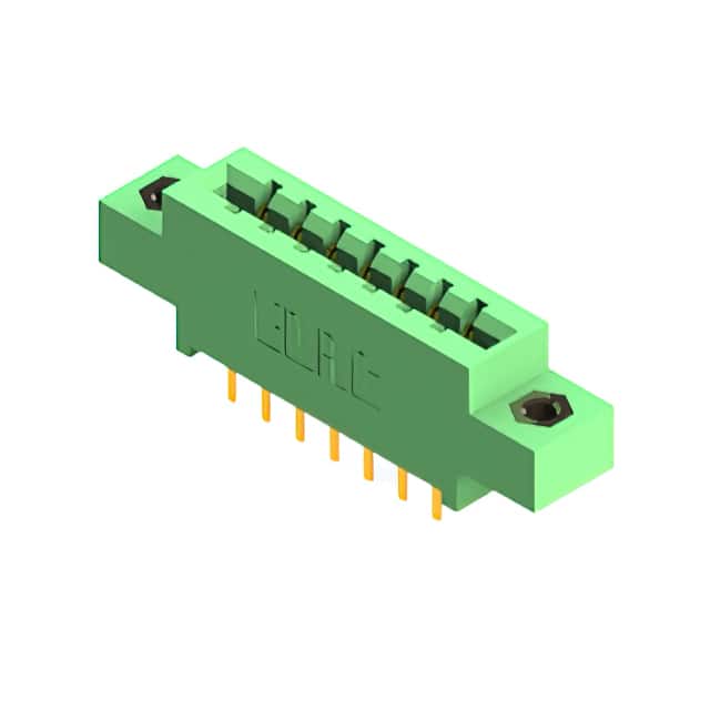 337-014-520-807 CONN EDGE DUAL FMALE 14POS 0.156
