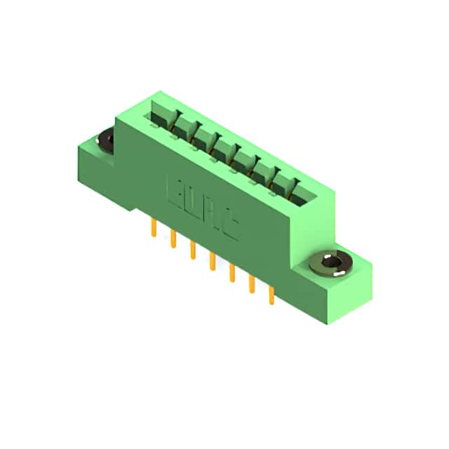 337-014-523-203 CONN EDGE DUAL FMALE 14POS 0.156