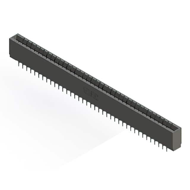 737-076-520-201 CONN EDGE DUAL FMALE 76POS 0.156