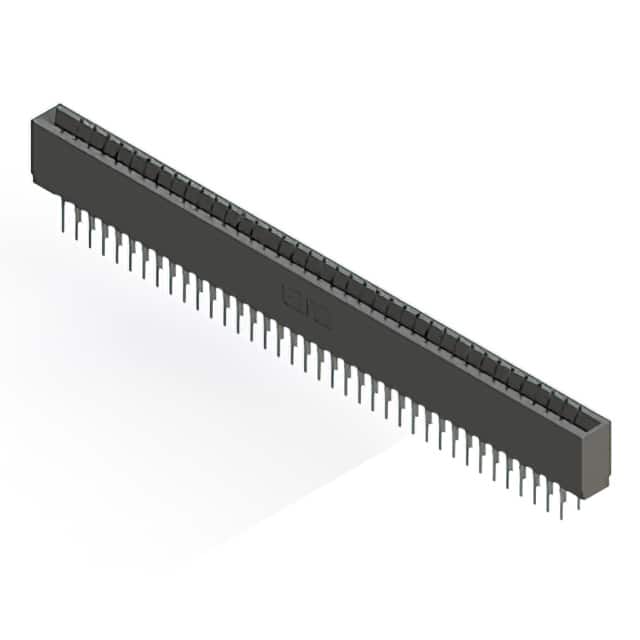 737-076-522-201 CONN EDGE DUAL FMALE 76POS 0.156