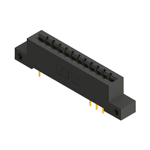 387-022-521-212 CONN EDGE DUAL FMALE 22POS 0.156