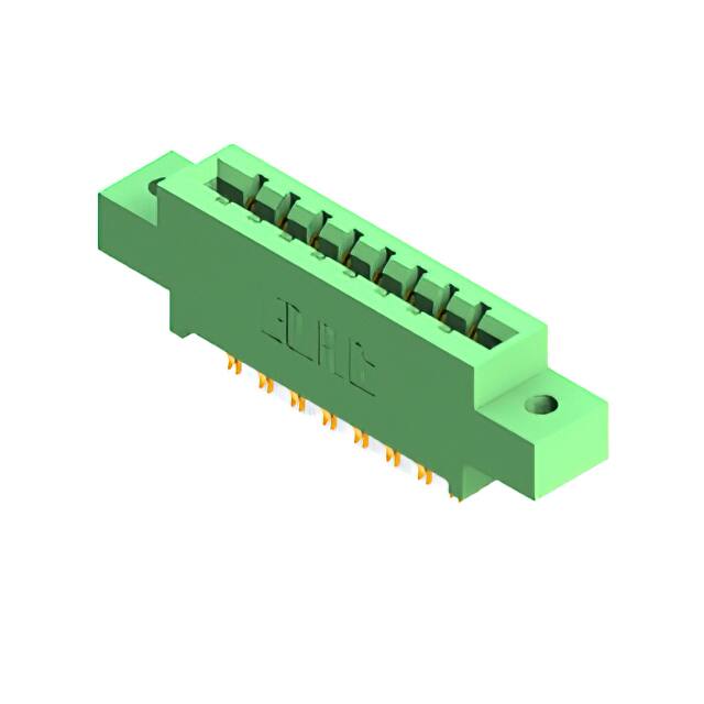337-016-555-802 CONN EDGE DUAL FMALE 16POS 0.156