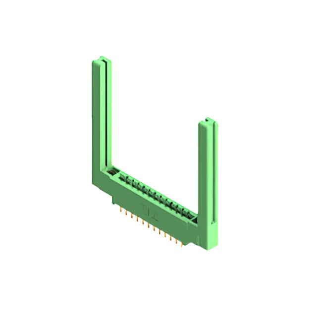337-012-558-658 CONN EDGE SGL FMALE 12POS 0.156