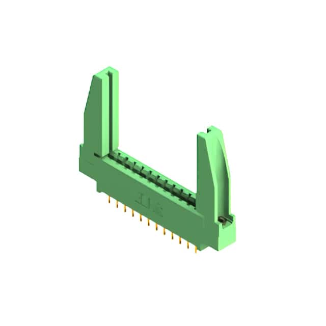 337-012-558-678 CONN EDGE SGL FMALE 12POS 0.156