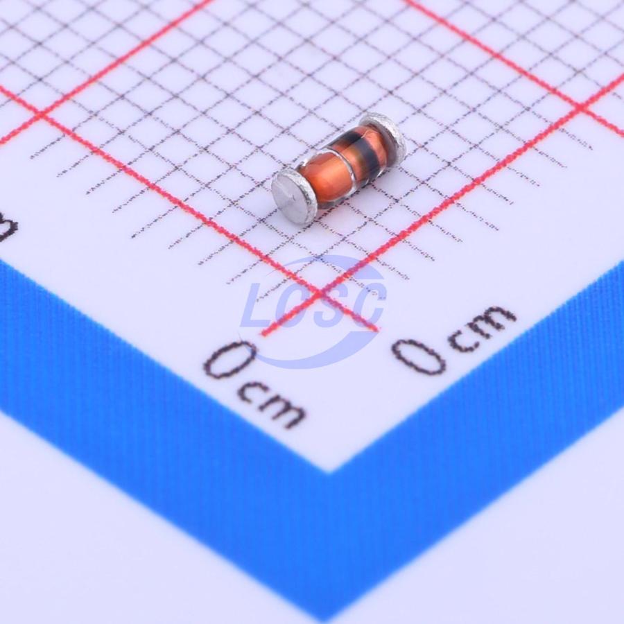BZV55-C20,115 Zener diode with 20V nominal voltage, 500mW power rating, surface mount in DO-213AC package.