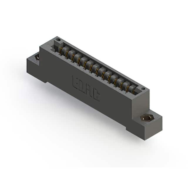 396-013-526-107 CONN EDGE SGL FMALE 13POS 0.125