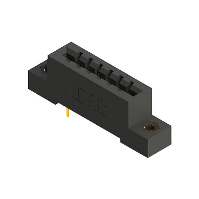 387-012-521-207 CONN EDGE DUAL FMALE 12POS 0.156