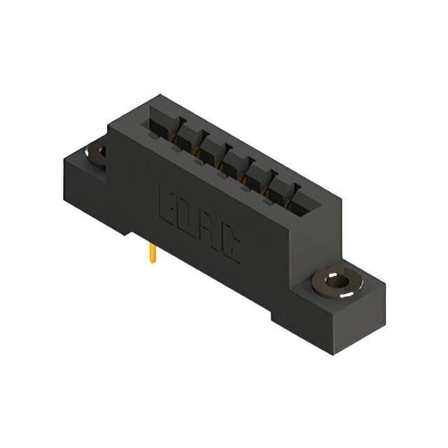 387-012-521-203 CONN EDGE DUAL FMALE 12POS 0.156
