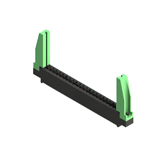 387-022-523-678 CONN EDGE SGL FMALE 22POS 0.156