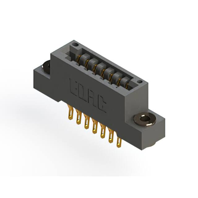 396-014-555-203 CONN EDGE DUAL FMALE 14POS 0.125
