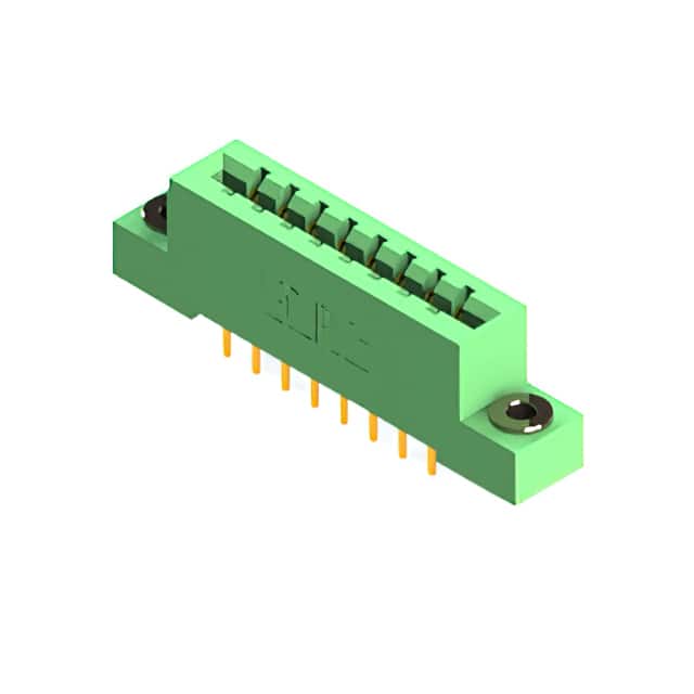 337-016-523-203 CONN EDGE DUAL FMALE 16POS 0.156
