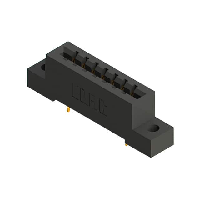 387-014-556-204 CONN EDGE DUAL FMALE 14POS 0.156